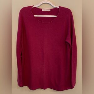 MANSTED Pinkish Red Knit Sweater